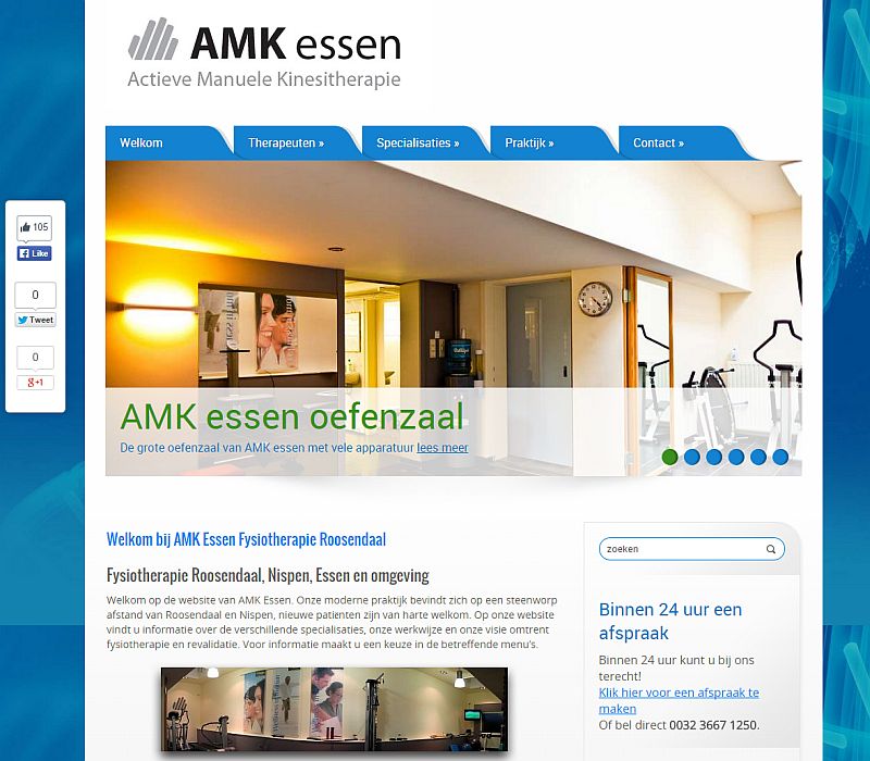 AMK: Fysiotherapie voor Essen, Roosendaal, Nispen en omgeving